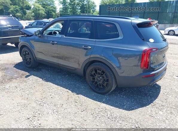 5XYP3DHC5MG101871 2021 KIA TELLURIDE Gray Rear left