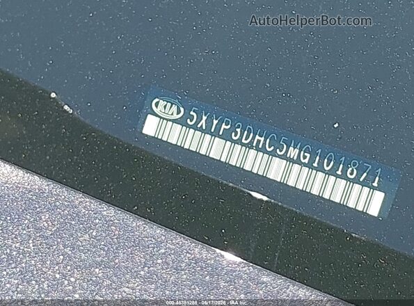 5XYP3DHC5MG101871 2021 KIA TELLURIDE Gray 