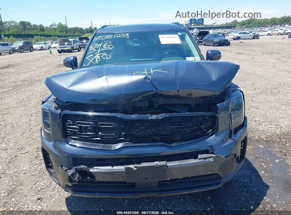 5XYP3DHC5MG101871 2021 KIA TELLURIDE Gray Instrument cluster view