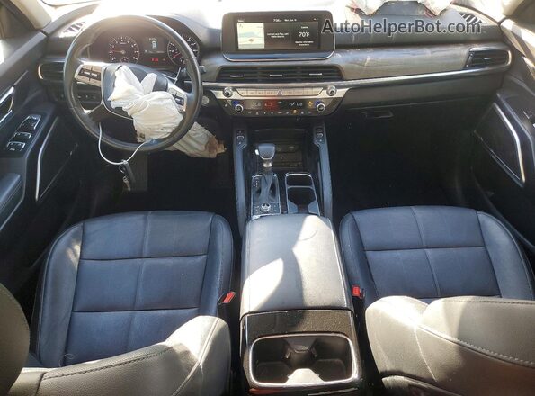5XYP3DHC5MG132506 2021 KIA TELLURIDE Коричневый Вид панели приборов
