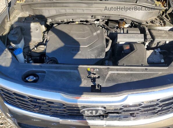 5XYP3DHC5MG132506 2021 KIA TELLURIDE Коричневый Вид подкапотного пространства