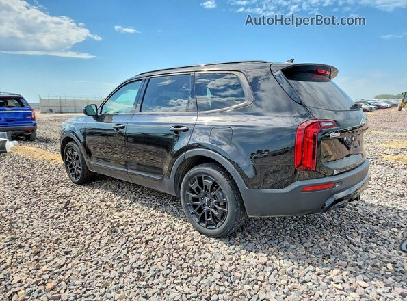 5XYP3DHC5NG265669 2022 KIA TELLURIDE Black Trasero izquierdo