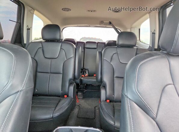 5XYP3DHC5NG265669 2022 KIA TELLURIDE Black Vista de los asientos traseros