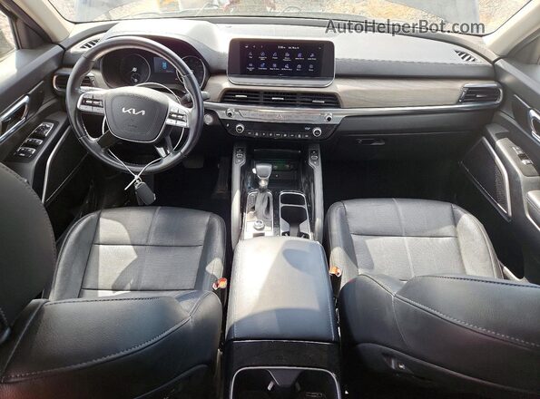 5XYP3DHC5NG265669 2022 KIA TELLURIDE Black Vista del salpicadero