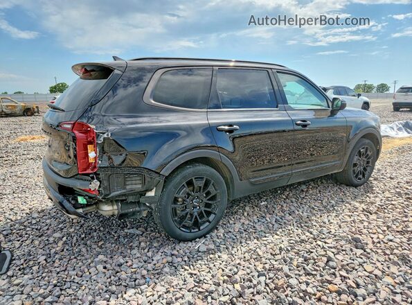 5XYP3DHC5NG265669 2022 KIA TELLURIDE Black Trasero derecho