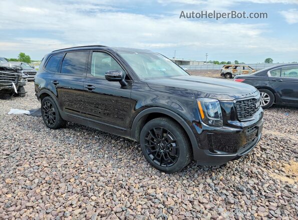 5XYP3DHC5NG265669 2022 KIA TELLURIDE Black Delantero derecho