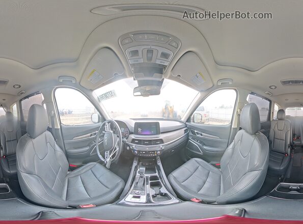 5XYP3DHC5NG265669 2022 KIA TELLURIDE Black Vista interior de 360 grados