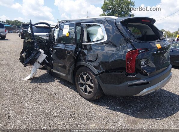 5XYP3DHC7LG001947 2020 KIA TELLURIDE Black Հետևի ձախ