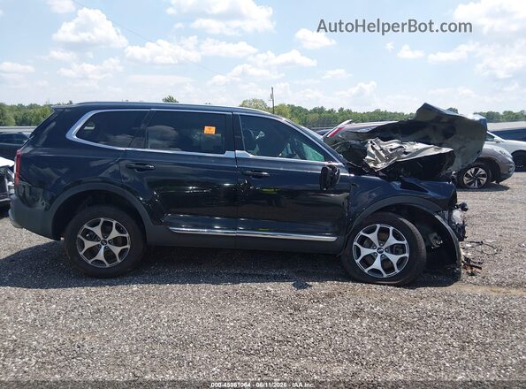 5XYP3DHC7LG001947 2020 KIA TELLURIDE Black Սարքավորումների վահանակի տեսք