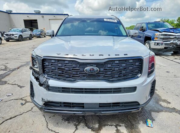 5XYP3DHC7MG169640 2021 KIA TELLURIDE Silver Vista frontal