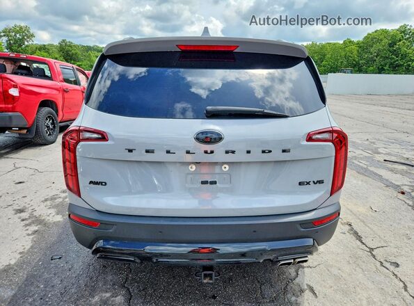 5XYP3DHC7MG169640 2021 KIA TELLURIDE Silver Vista trasera