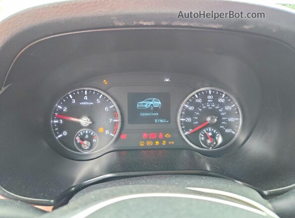 5XYP3DHC7MG169640 2021 KIA TELLURIDE Silver Vista del cuadro de instrumentos