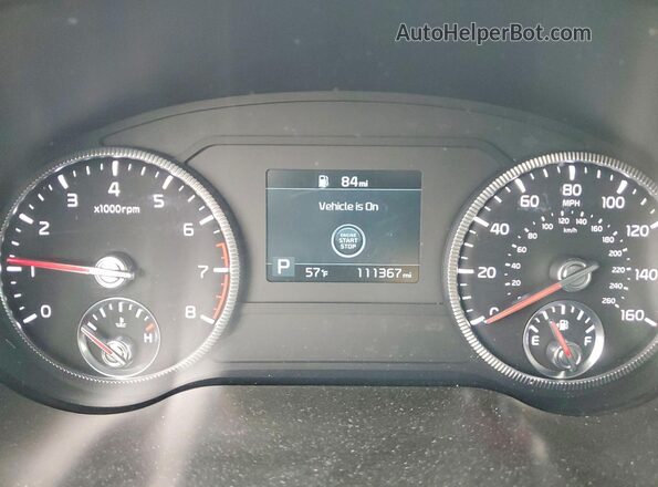 5XYP3DHC8LG076950 2020 KIA TELLURIDE White Vista del cuadro de instrumentos