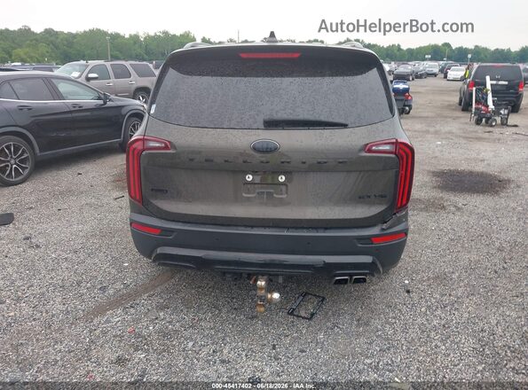 5XYP3DHC8MG128255 2021 KIA TELLURIDE Brown 