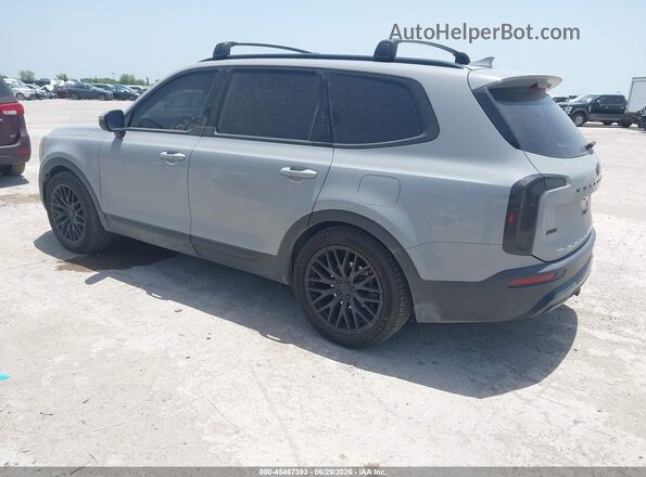 5XYP3DHC8MG130197 2021 KIA TELLURIDE Gray Հետևի ձախ