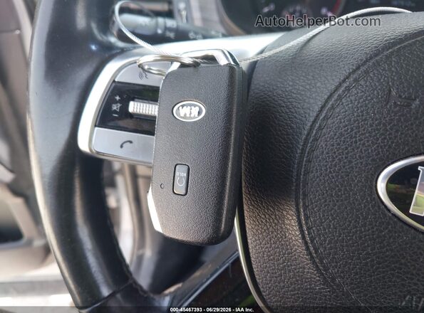 5XYP3DHC8MG130197 2021 KIA TELLURIDE Gray Առջևի վահանակի տեսք
