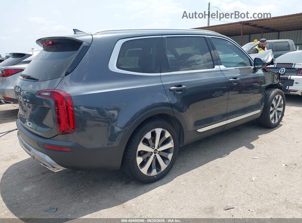 5XYP3DHC8NG211461 2022 KIA TELLURIDE Gray Tył prawy