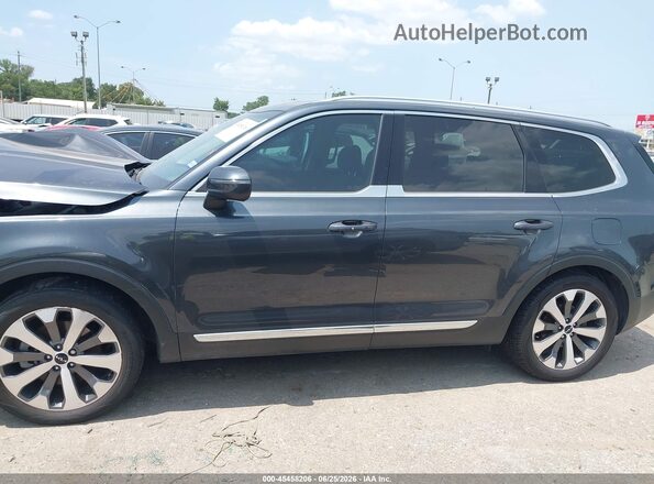 5XYP3DHC8NG211461 2022 KIA TELLURIDE Gray 