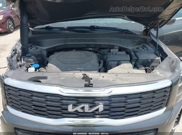 5XYP3DHC8NG211461 2022 KIA TELLURIDE Gray Widok z tyłu