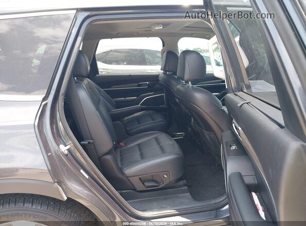 5XYP3DHC8NG211461 2022 KIA TELLURIDE Gray Widok naklejki z numerem VIN