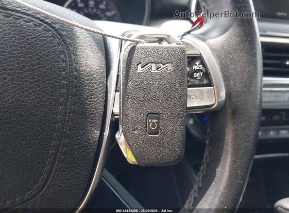 5XYP3DHC8NG211461 2022 KIA TELLURIDE Gray Widok deski rozdzielczej