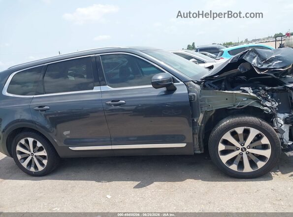 5XYP3DHC8NG211461 2022 KIA TELLURIDE Gray Widok wnętrza 360 stopni