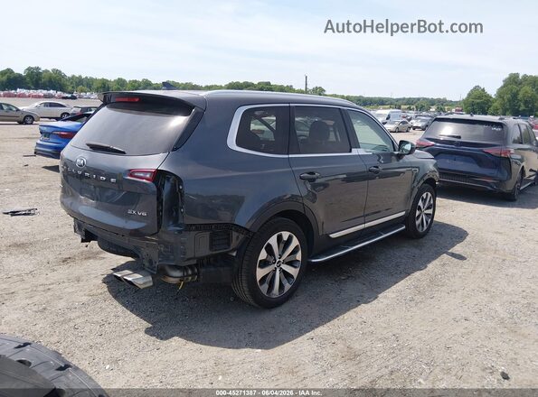 5XYP3DHC9LG068775 2020 KIA TELLURIDE Dark Blue Tył prawy