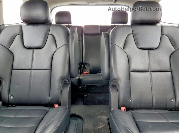 5XYP3DHCXNG224082 2022 KIA TELLURIDE Черный Вид задних сидений