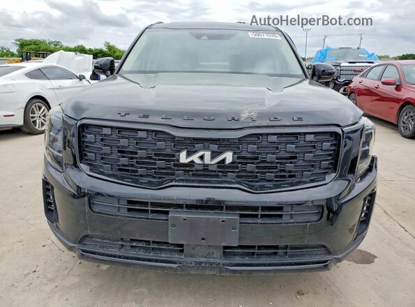 5XYP3DHCXNG224082 2022 KIA TELLURIDE Черный Вид спереди
