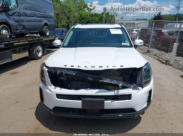 5XYP3DHCXNG261486 2022 KIA TELLURIDE White ხელსაწყოთა პანელის ხედი