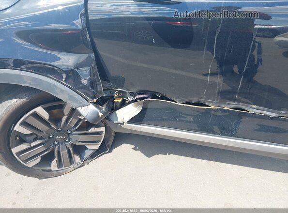 5XYP54GC2PG385833 2023 KIA TELLURIDE Черный Вид спереди