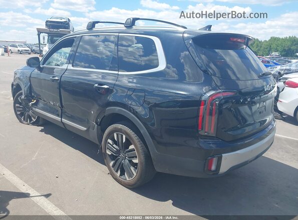 5XYP54GC2PG385833 2023 KIA TELLURIDE Черный Задняя левая четверть
