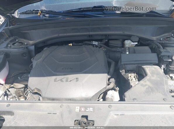 5XYP54GC2PG385833 2023 KIA TELLURIDE Черный Вид сзади