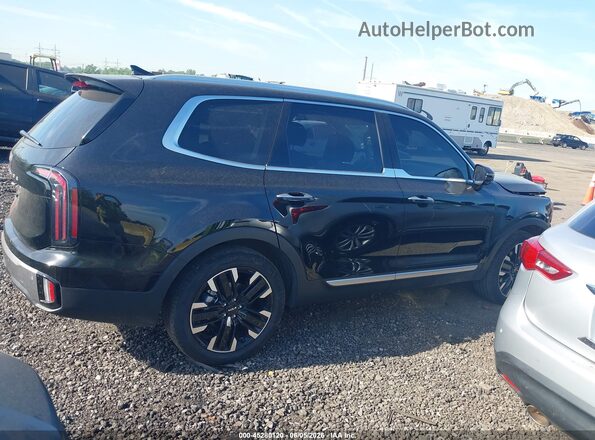 5XYP54GC2SG692041 2025 KIA TELLURIDE Black Rear interior view