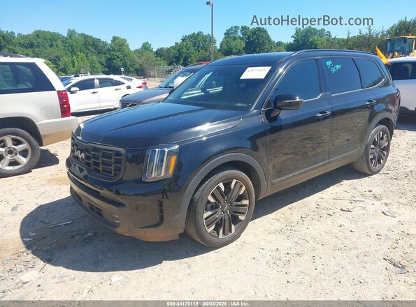 5XYP54GC4PG333510 2023 KIA TELLURIDE Черный Передняя левая четверть
