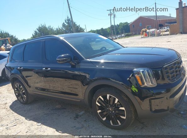 5XYP54GC4PG333510 2023 KIA TELLURIDE Черный Вид задней части салона