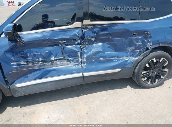 5XYP54GC6PG362605 2023 KIA TELLURIDE Blue Widok z przodu