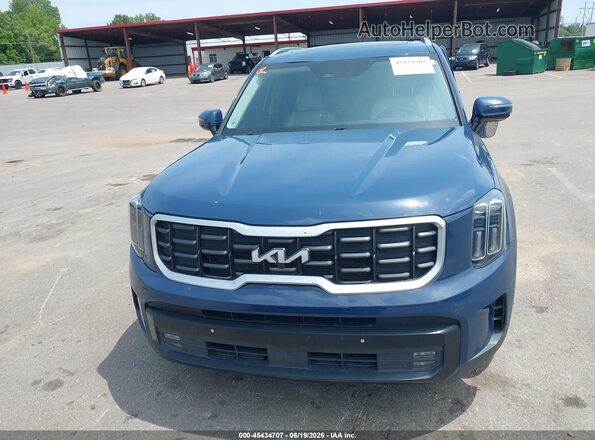 5XYP54GC6PG362605 2023 KIA TELLURIDE Blue Widok zestawu wskaźników