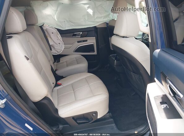 5XYP54GC6PG362605 2023 KIA TELLURIDE Blue Widok naklejki z numerem VIN