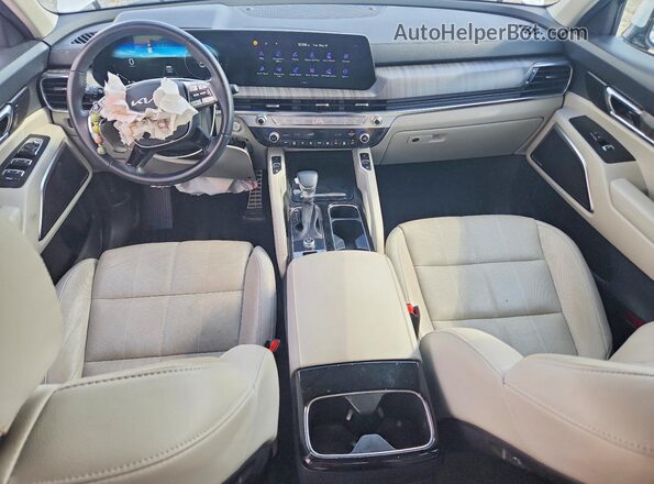 5XYP54GC6PG383843 2023 KIA TELLURIDE White Вид панелі приладів