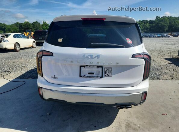 5XYP54GC6PG383843 2023 KIA TELLURIDE White Вид ззаду