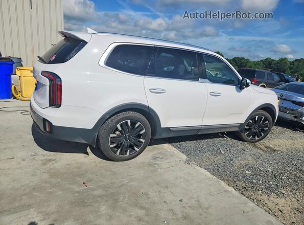 5XYP54GC6PG383843 2023 KIA TELLURIDE White Задня права чверть