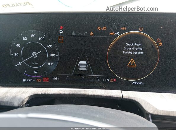 5XYP54GC6RG446152 2024 KIA TELLURIDE Brown Вид задніх сидінь