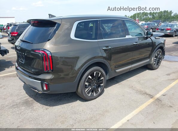 5XYP54GC7PG367344 2023 KIA TELLURIDE Gray Trasero derecho