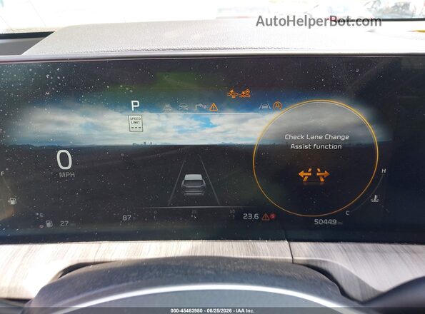 5XYP54GC7PG367344 2023 KIA TELLURIDE Gray Vista de los asientos traseros