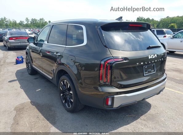5XYP54GC7PG367344 2023 KIA TELLURIDE Gray Trasero izquierdo
