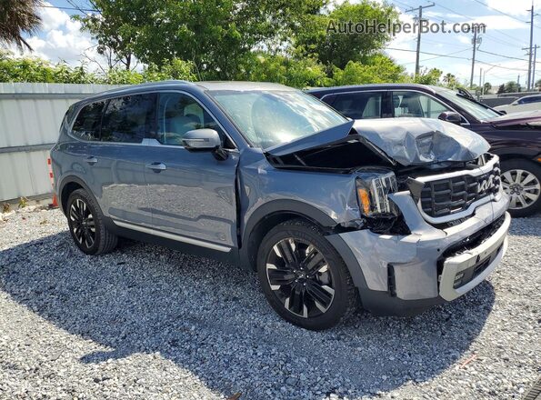 5XYP54GC9PG378765 2023 KIA TELLURIDE Синий 