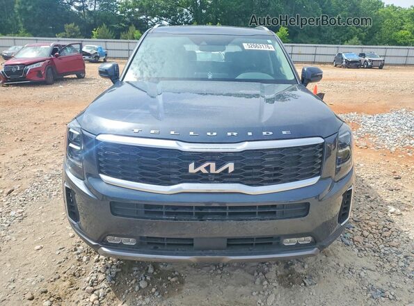 5XYP54HC0NG286102 2022 KIA TELLURIDE Gray Vista frontal