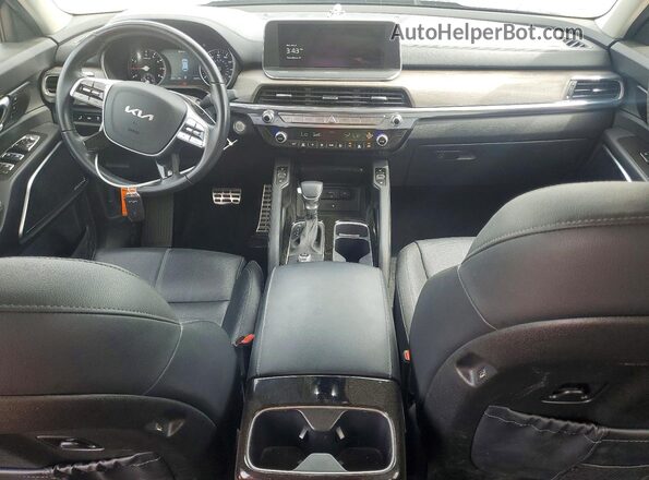 5XYP54HC0NG286102 2022 KIA TELLURIDE Gray Vista del salpicadero