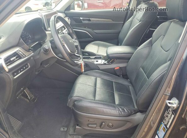 5XYP54HC0NG286102 2022 KIA TELLURIDE Gray Vista interior delantera